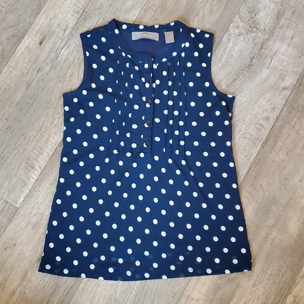 LIZ CLAIBORNE sleeveless blouse